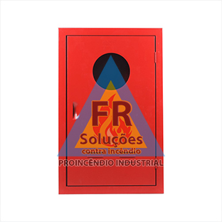 ABRIGO PARA MANGUEIRA DE INCÊNDIO (HIDRANTE) SOBREPOR 75X45X17 CM