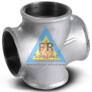 Cruzeta galvanizada 4 polegadas